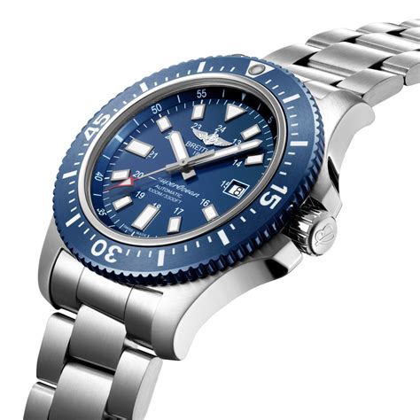 breitling superocean 44 blue face|Breitling Superocean 44 special.